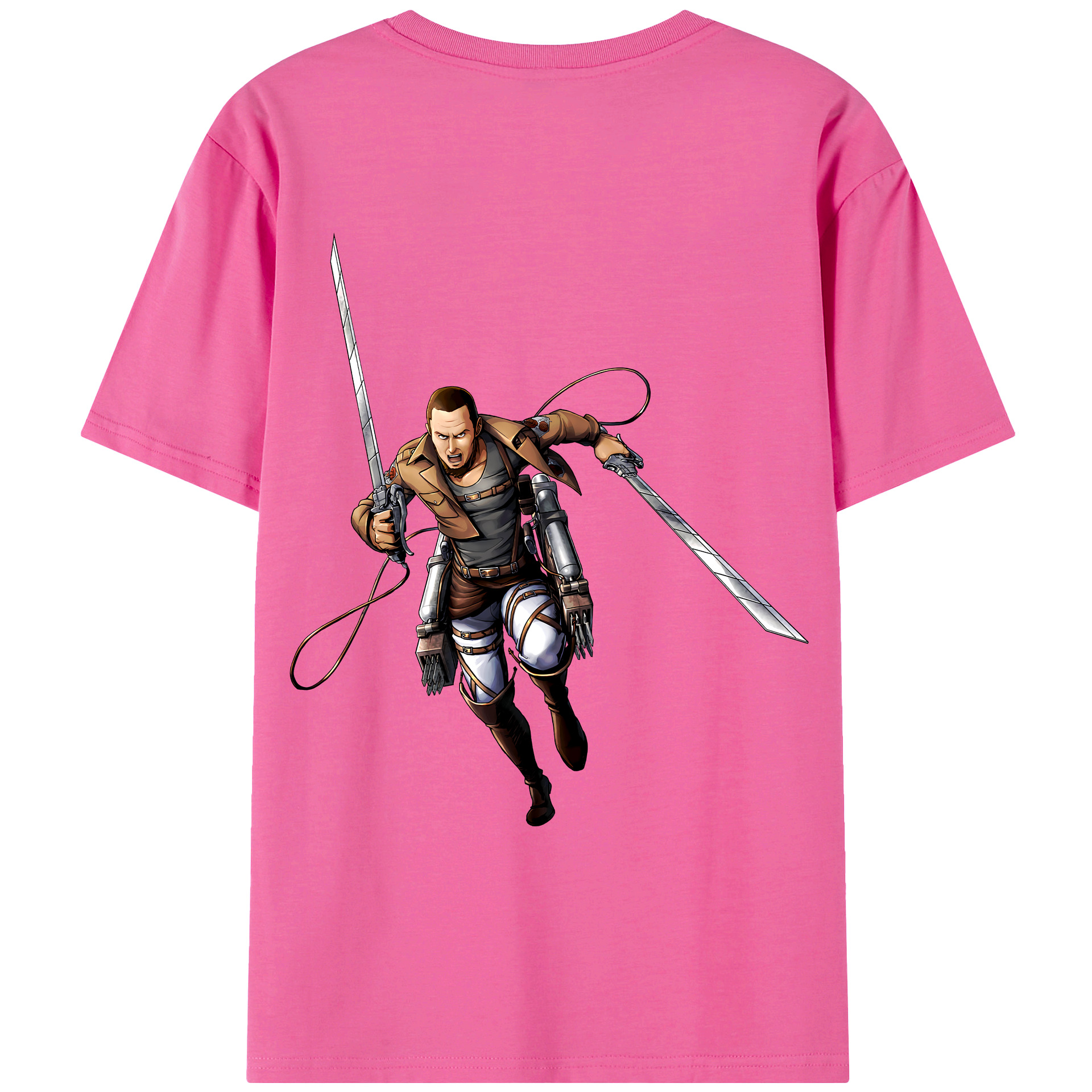 （画像用） 進撃の巨人 Attack on Titan レディース半袖Tシャツ(バックプリント)